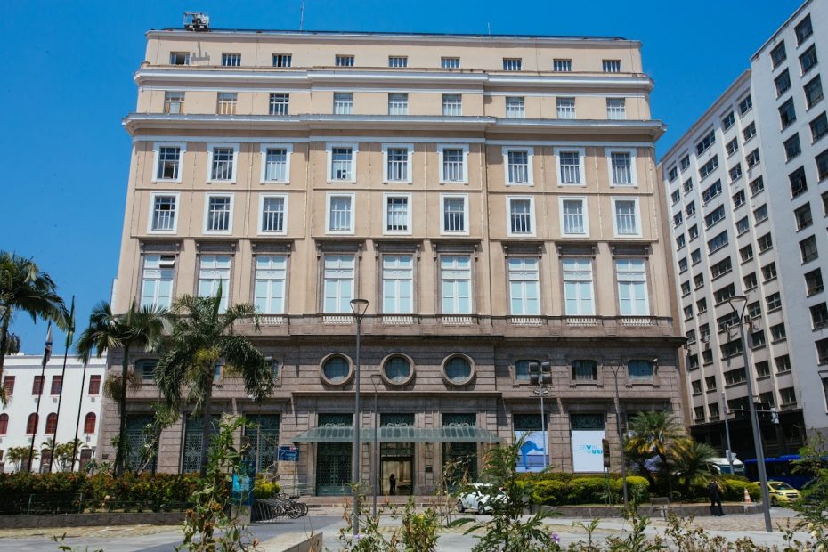 Fachada do Centro Cultural Banco do Brasil no Rio de Janeiro